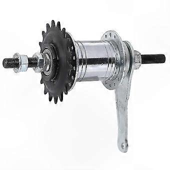 Aluminum Alloy Fixed Gear Bike Rear Hub with 36 Holes and Reversible Coaster Brake for Cycling Enthusiasts