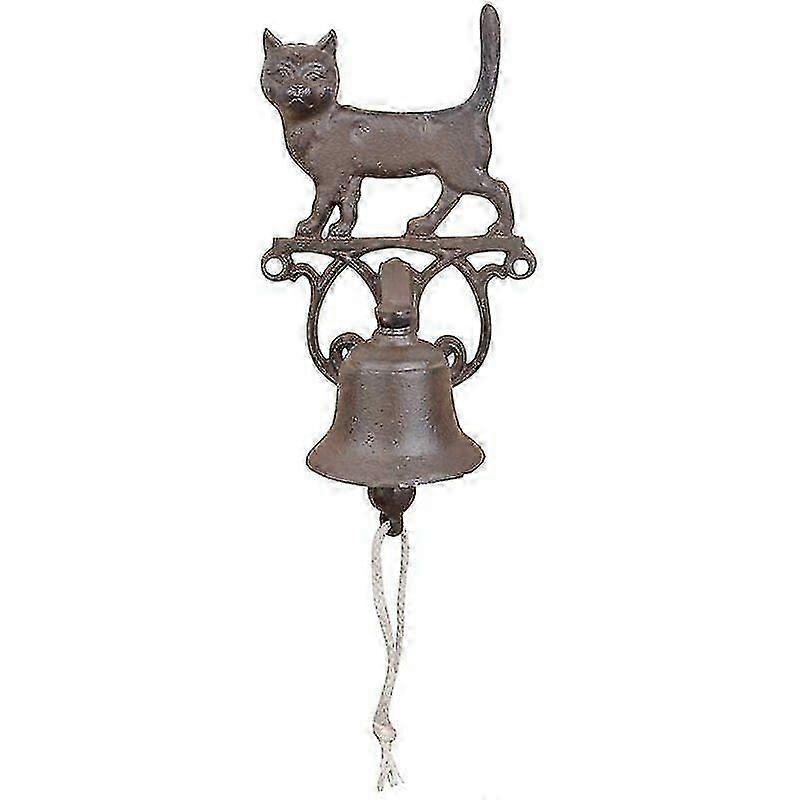 Solid Cast Iron Cat Bell