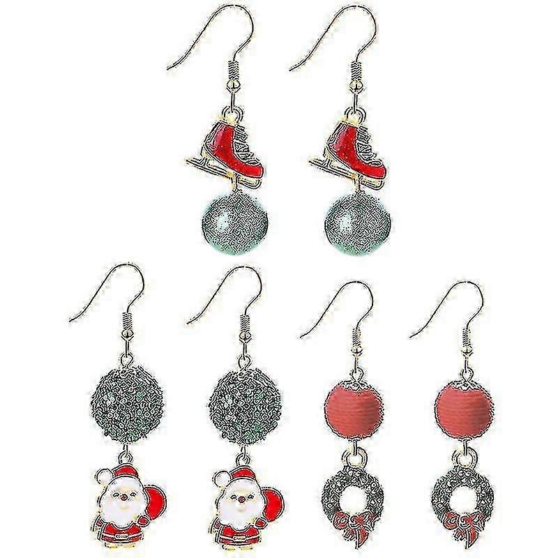 3p Retro Earrings