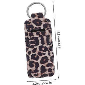 10pcs Lipstick Keychain Holder for Girl Cute Makeup Organizer Keychain Sleeve Bag Lip Balm Holder for Everyday Use