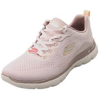 Skechers Arch-fit Summits Vegan Womens Fashion Trainers in Mauve