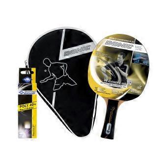 Schildpad Tafeltennis Cadeauset - 1 Racket, 3 Ballen Incl. Batchhoes