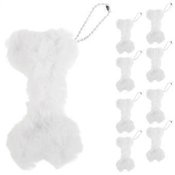 Plush Bone Pendant Cute Bone Keychain Ornament for Dog Lover 5Pcs Set,New 2026