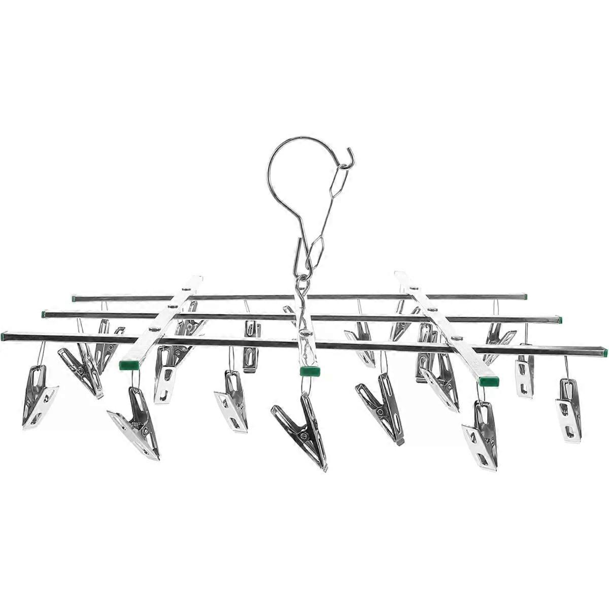 Circular Sock Rack 20 Peg Metal round Laundry Hanger