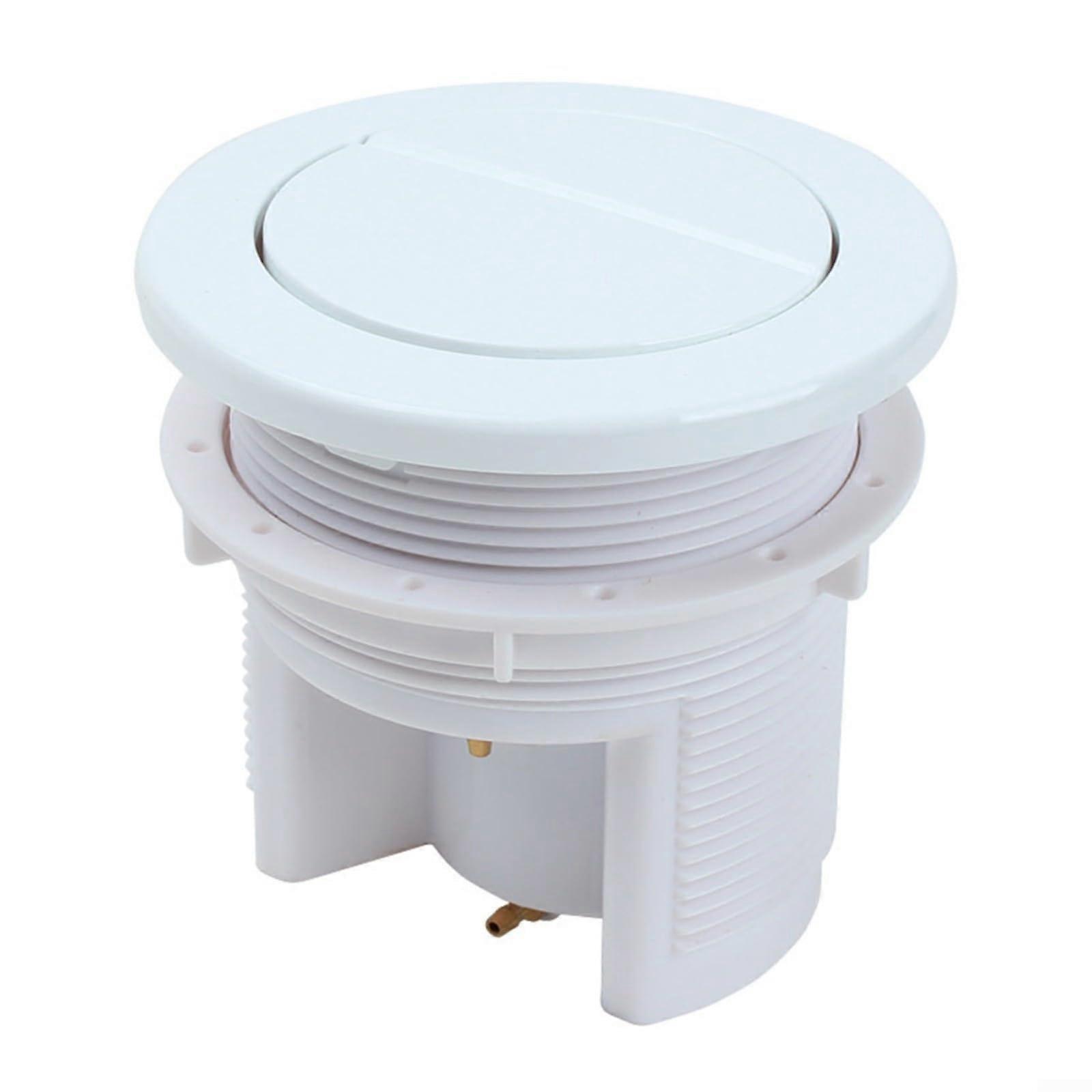 Chrome Dual Flush Pneumatic Button