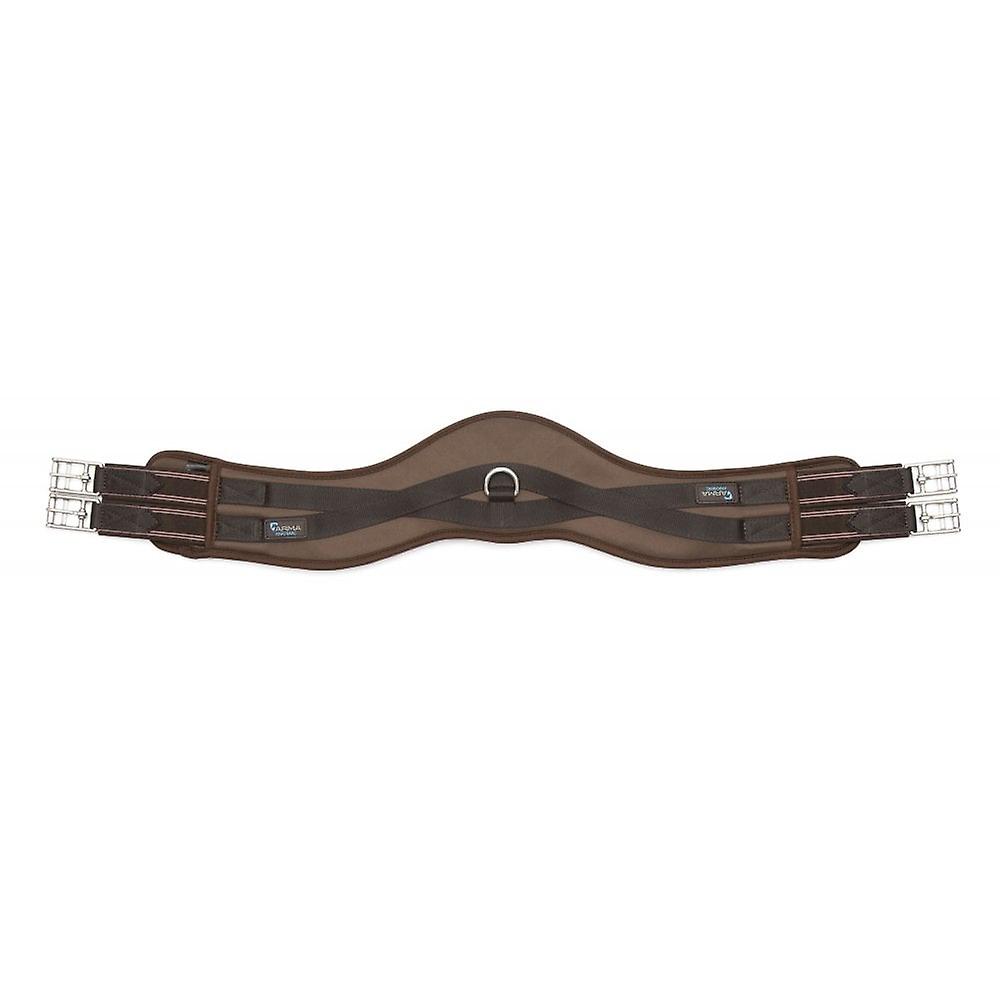 Shires Arma Memory Foam Anatomical Girth - Brown