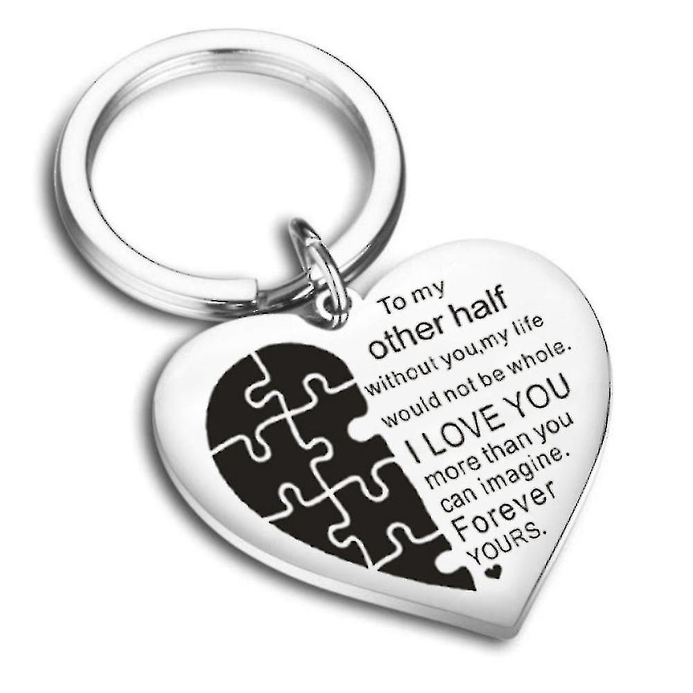 Valentine's Day Gift Keyring For Boyfriend Girlfriend Partner Present