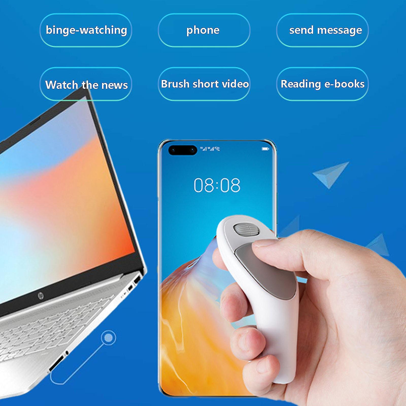 Cms01 Mobile Phone Thumb Mouse Smart Bluetooth Tablet Pc Palm Lazy Mobile Phone Convenient Mouse-yuyu