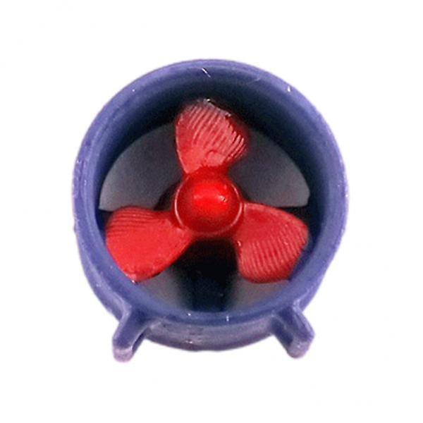 2xDiorama 1/64 Painted Resin Blower Mini Scene DIY Model Micro Landscape blue