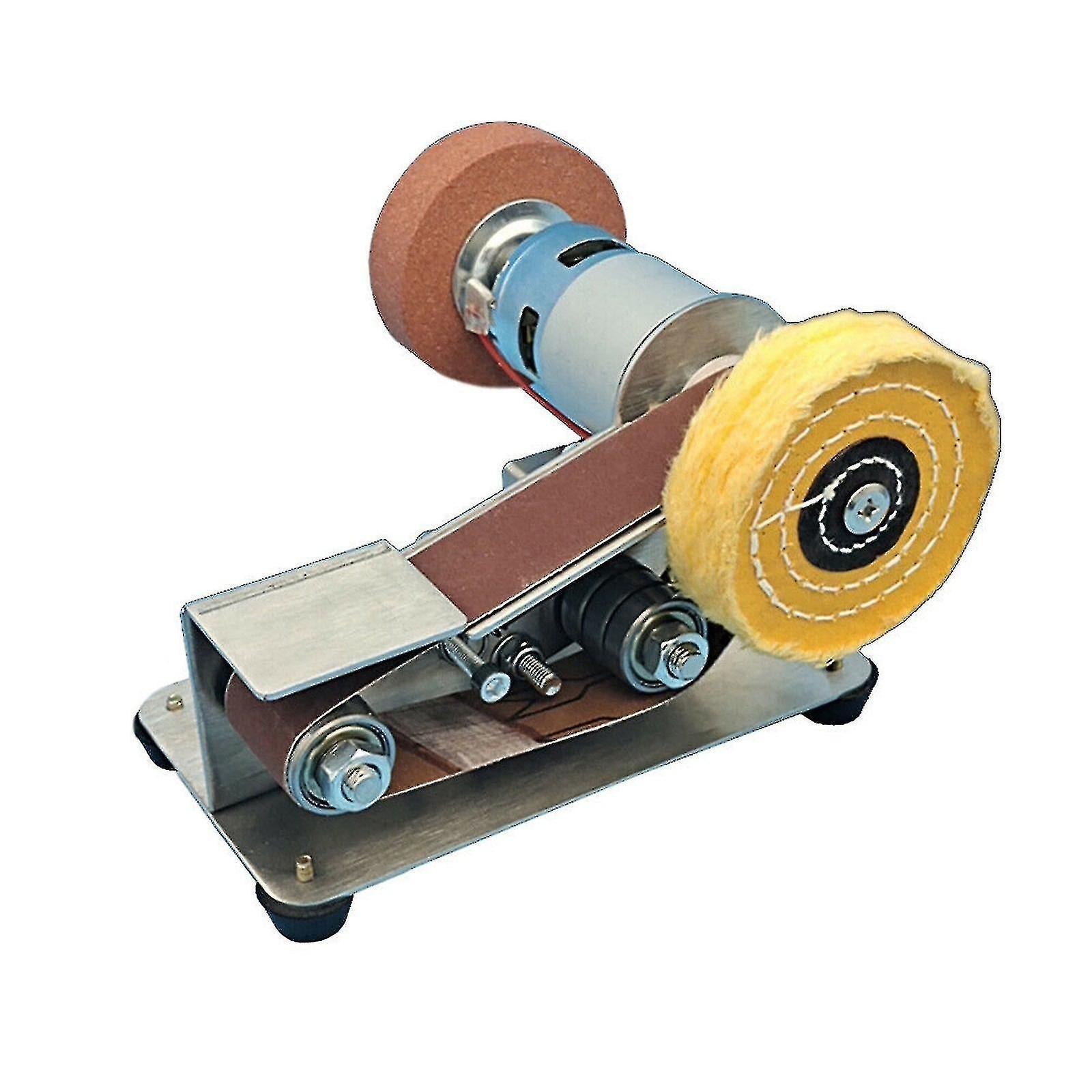 100-240V 50/60hz Electric Belt Sander Polishing Sharpening Machine Fixed Angle Knife Sharpeners 96w Belt Sander Polisher Diy_(costbuy)