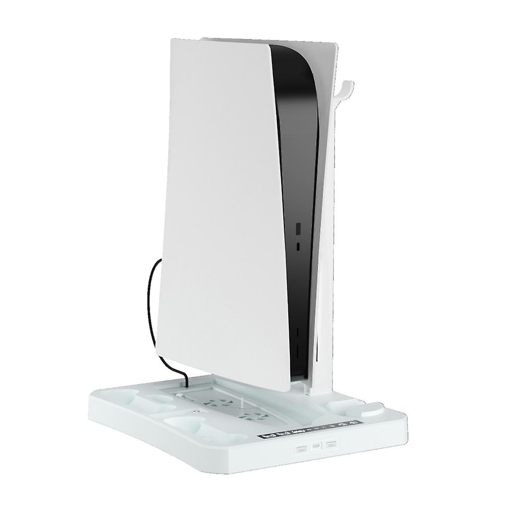Multifunction Host Cooling Stand Cooler Bracket Dock Fit for PS5 Game Console