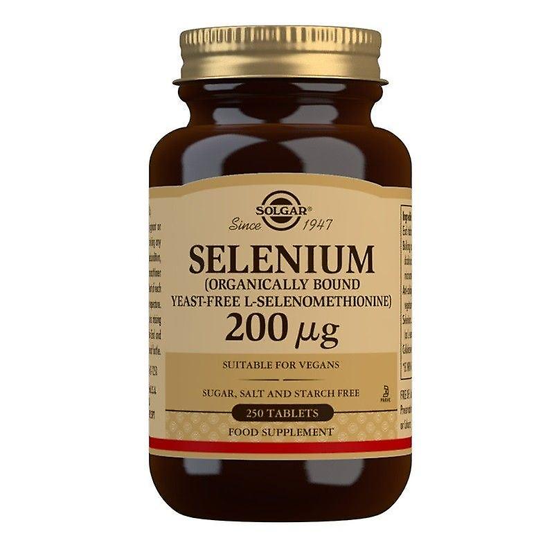 Solgar Selenium 200ug (Yeast Free) Tabs 250 (12537095)