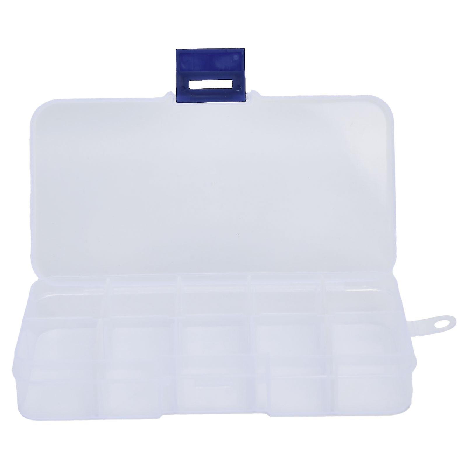 Craft, Storage, Container, Transparent, PP, Plastic, Compartments, Box, Organizer