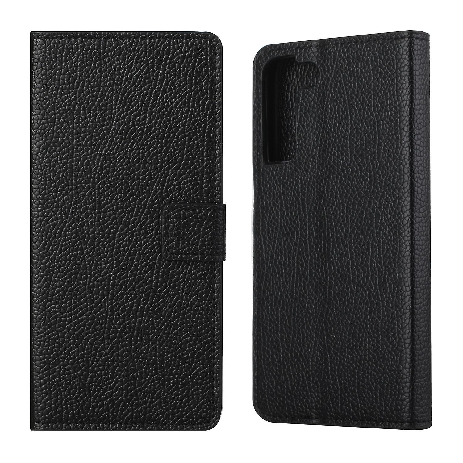 Stand Wallet Case Full Coverage Clasp Cell Phone Protector Shell for Samsung Galaxy S22 5G