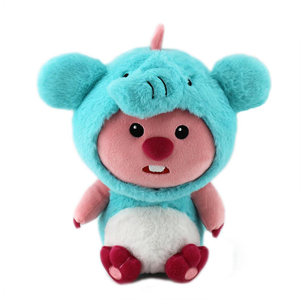 Little Rubybeaver Plush Toy in Sitting Position Lightweight Super Soft Stuffed Toy for Bedroom Living Room