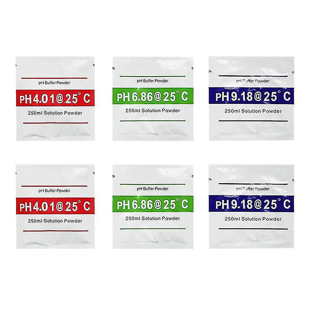 Ph Meter Calibration Point 3 Type Ph Buffer Powder Set Measure Calibration Solution Powder Do Ph Test Meter