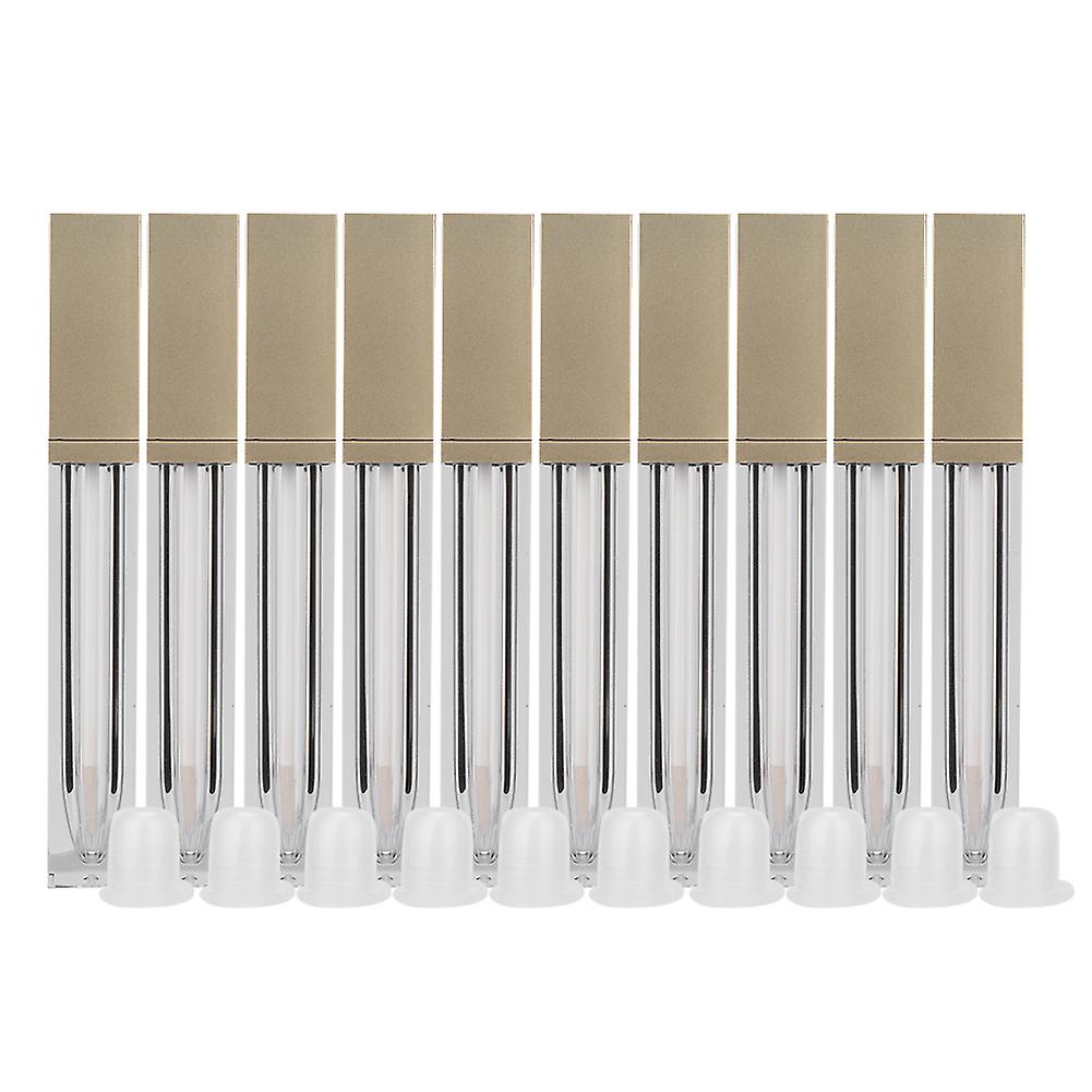 Lot de 10 tubes vides en plastique pour gloss à lèvres, 6 ml, à faire soi-même
