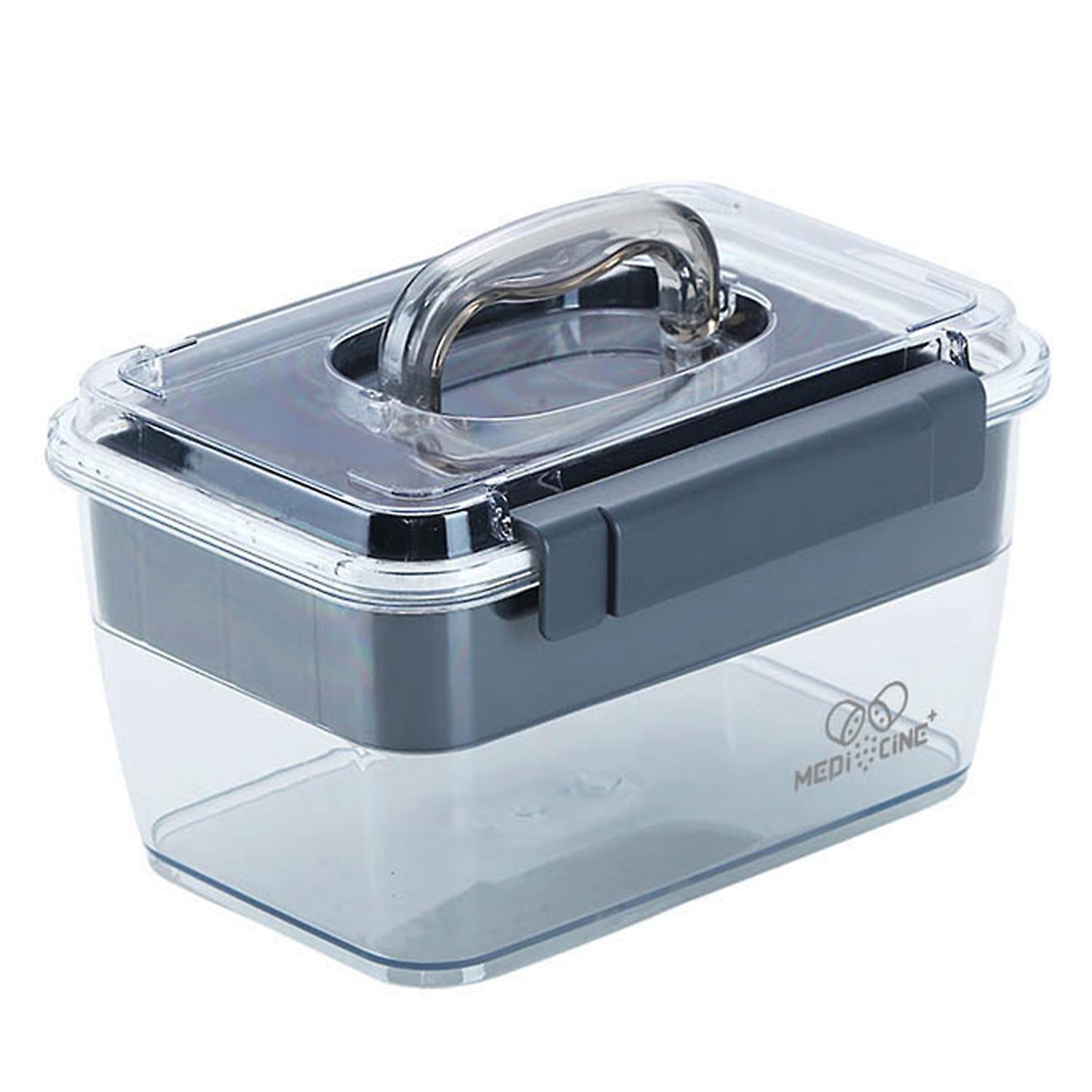 Organizer Case Double Layer Large Capacity Plastic Multifunctional Emergency Kit First Aid Container