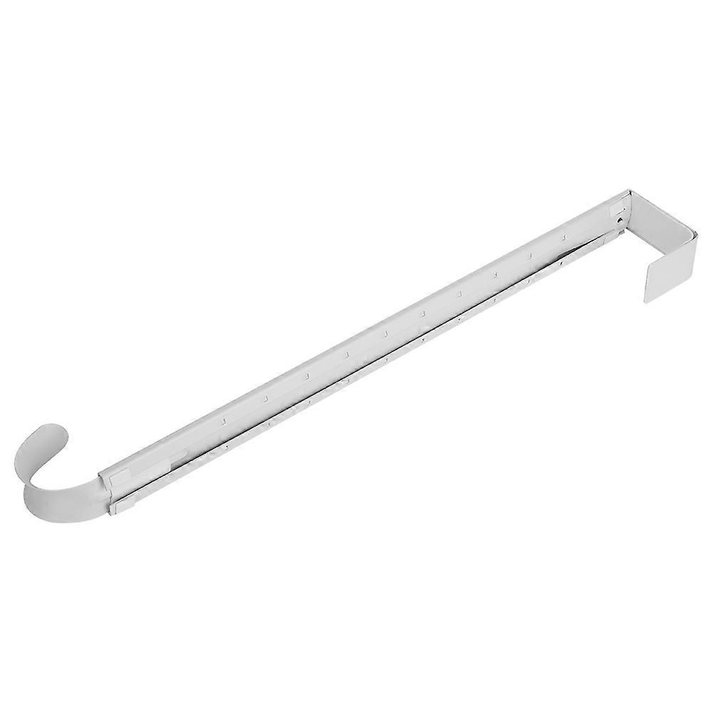 GPB Metal Wrought Iron Christmas Garland Wreath Hanger Hook Christmas Decoration SuppliesRetractable Type White