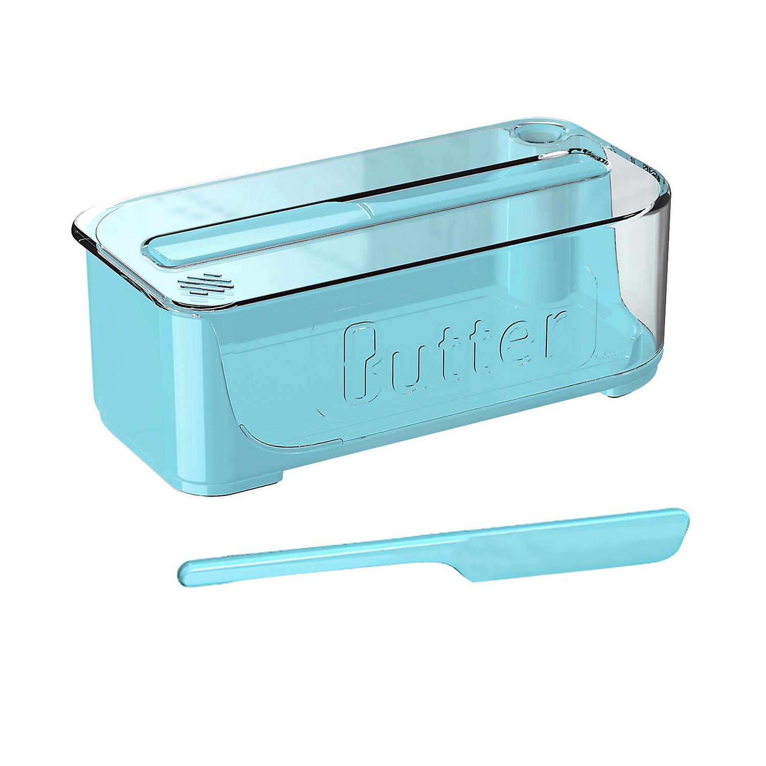 Unbreakable Butter Dish with Clear Lid Convenient Butter Storage And Easy Cutting BPA-free Kitchen
