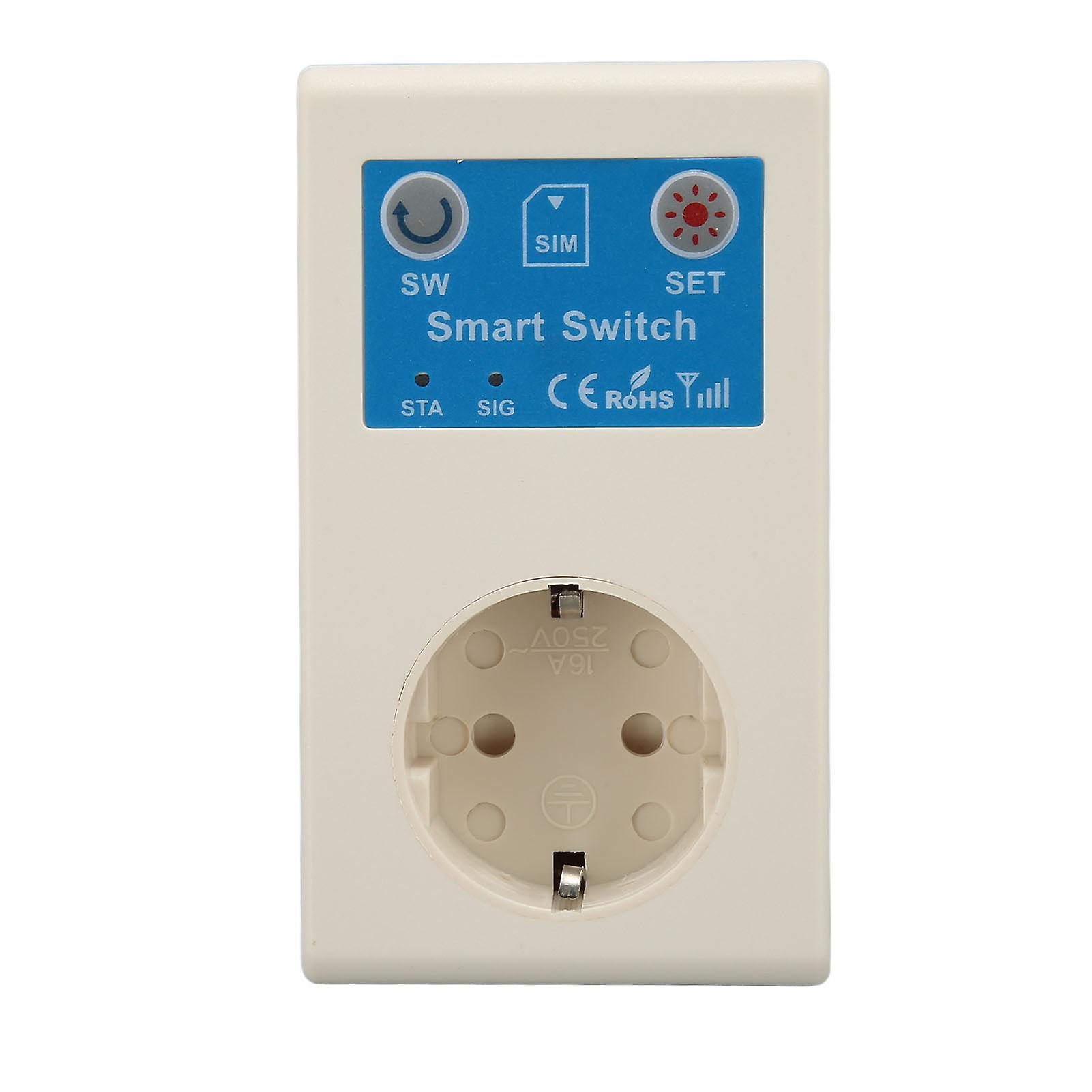 Prise intelligente 110-16 A, appels téléphoniques, SMS, alarme, télécommande, prise intelligente pour pompe à eau