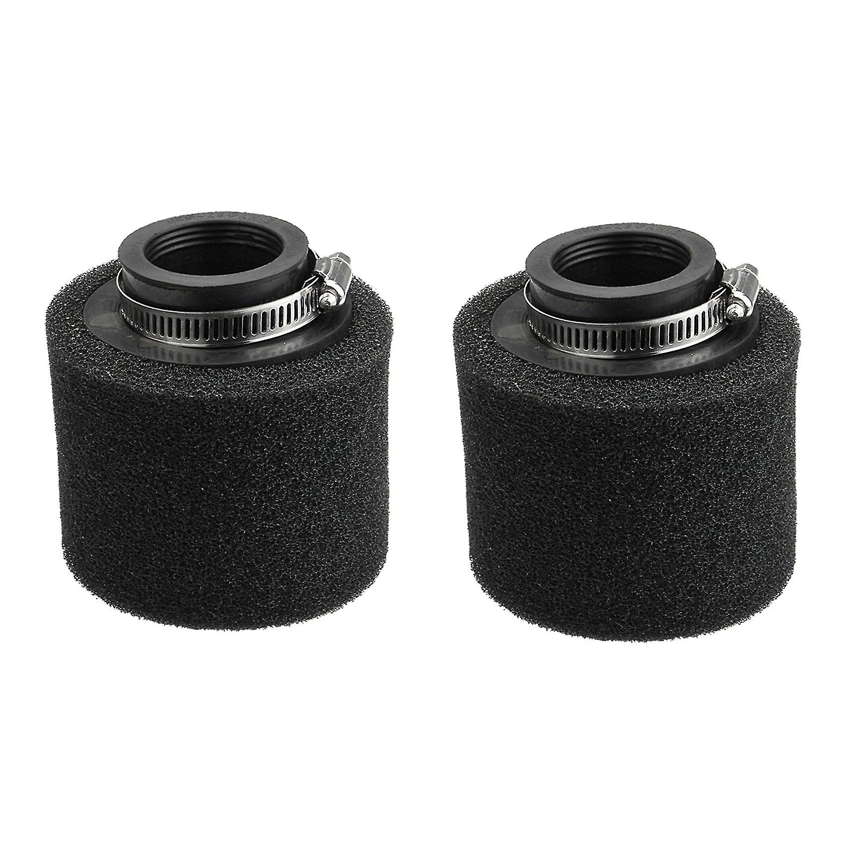 2x μαύρο 38mm διπλό φίλτρο αέρα αφρού Pod 110/125/150cc pit dirt bike quad atv buggy