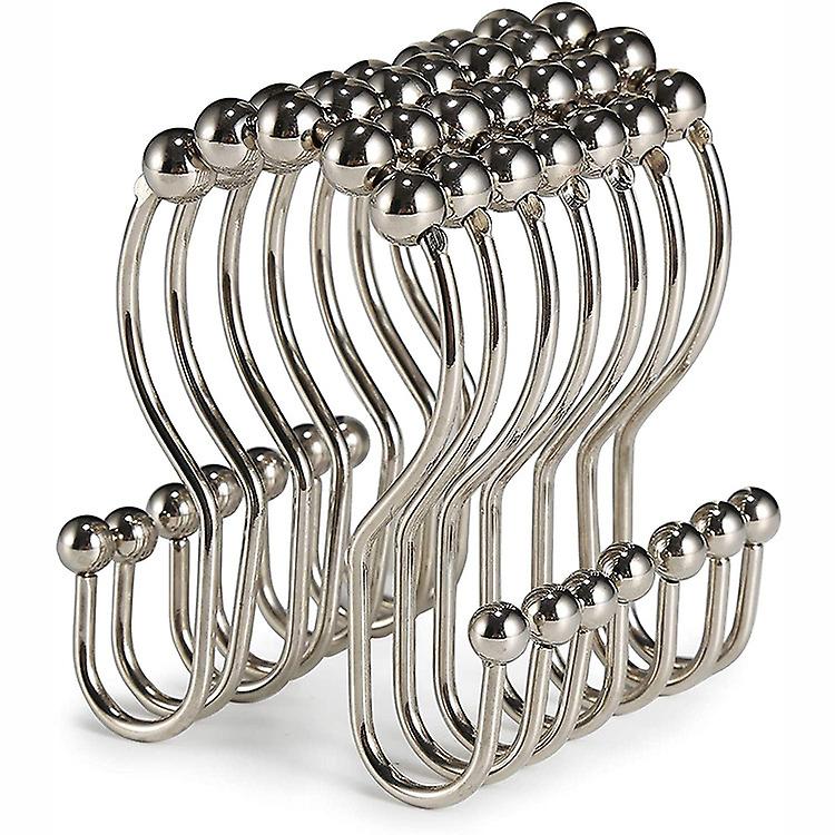 INF 12-Packuschdraperikrokar ringar midig glidning