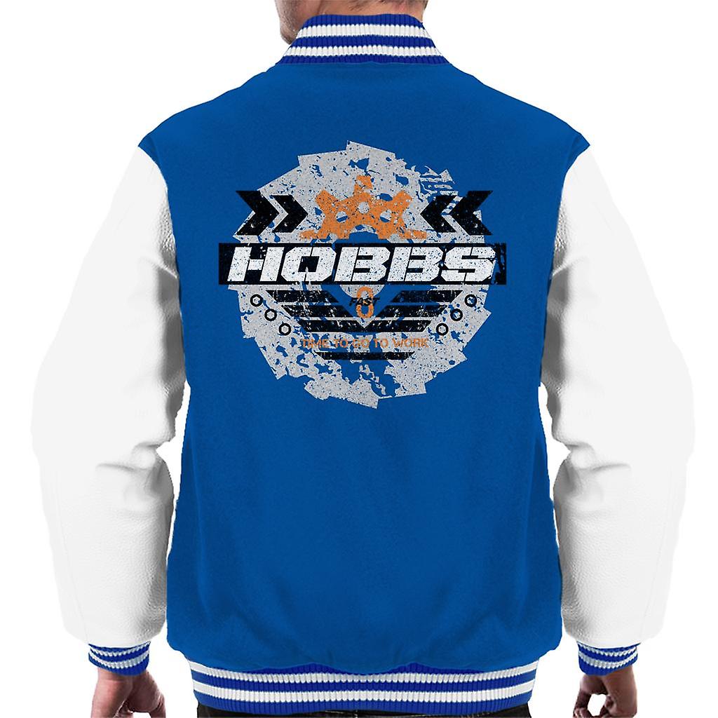 Fast and Furious Hobbs Time To Go To Work Men's Varsity Jacket