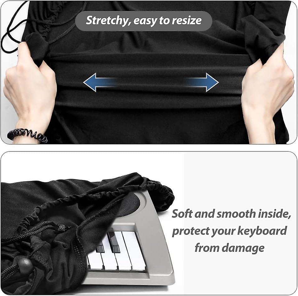 Protective Cover for 88 Key Piano Keyboard, Electronic Keyboard Dust Cover for Yamaha Alesis Casio R