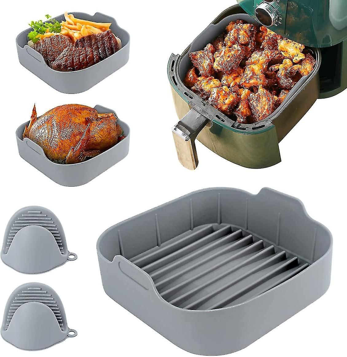 Air fryer accessories, silicone bakeware