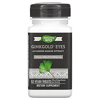 Nature´s Way, Ginkgold Eyes, 60 Vegan Tablets