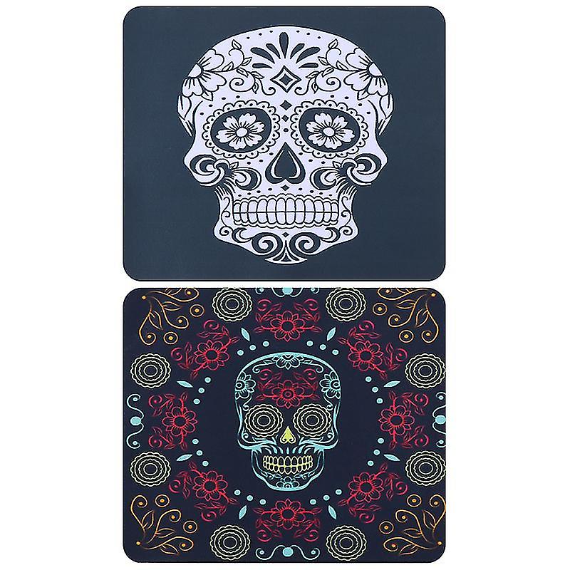 2pcs Anti-slip Mouse Pad For Halloween Decorations