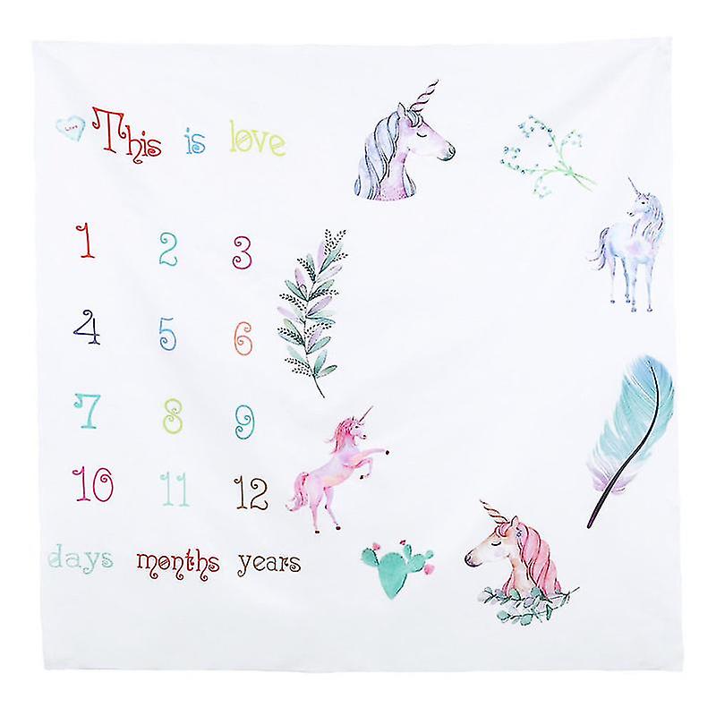 La nouvelle couverture pour bébé licorne 1pcs
