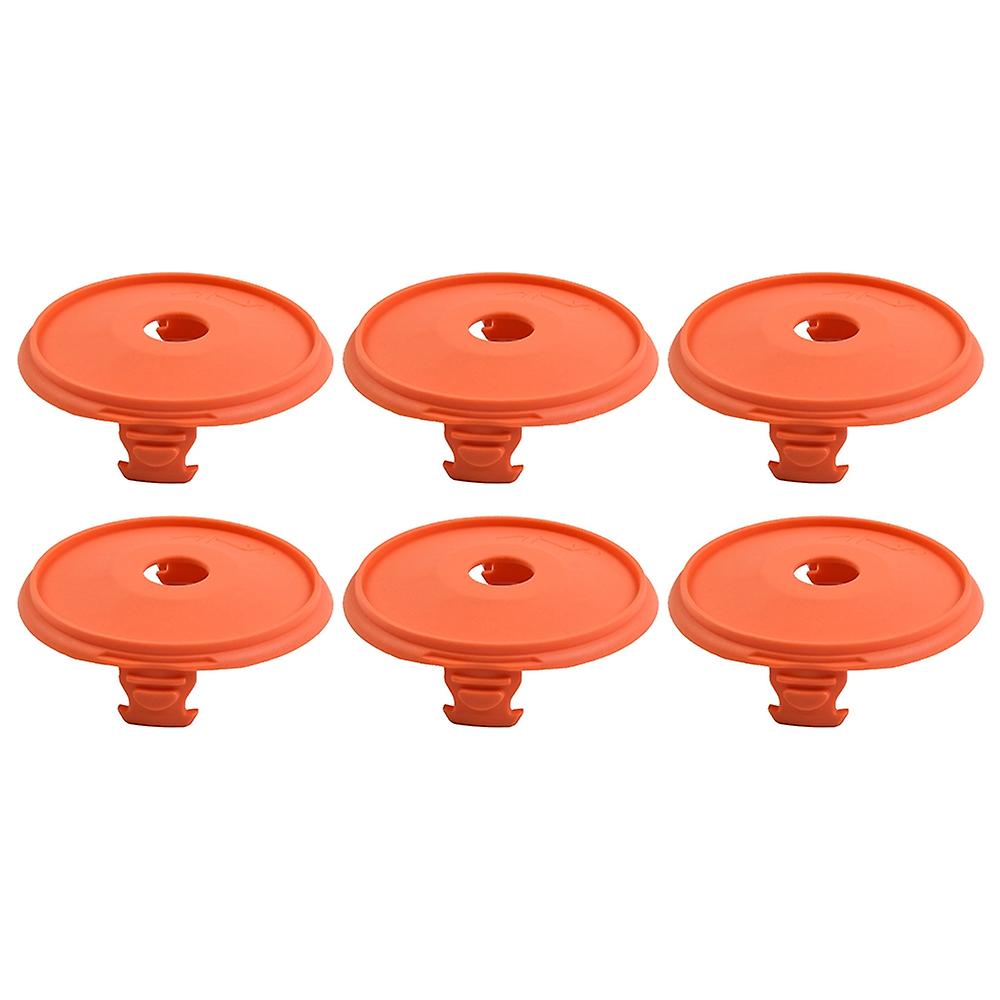 6Pcs 5344 ABS String Line Trimmer Cover Replacement Spool Cap Cover for Gardena Easycut 400 Art.8846