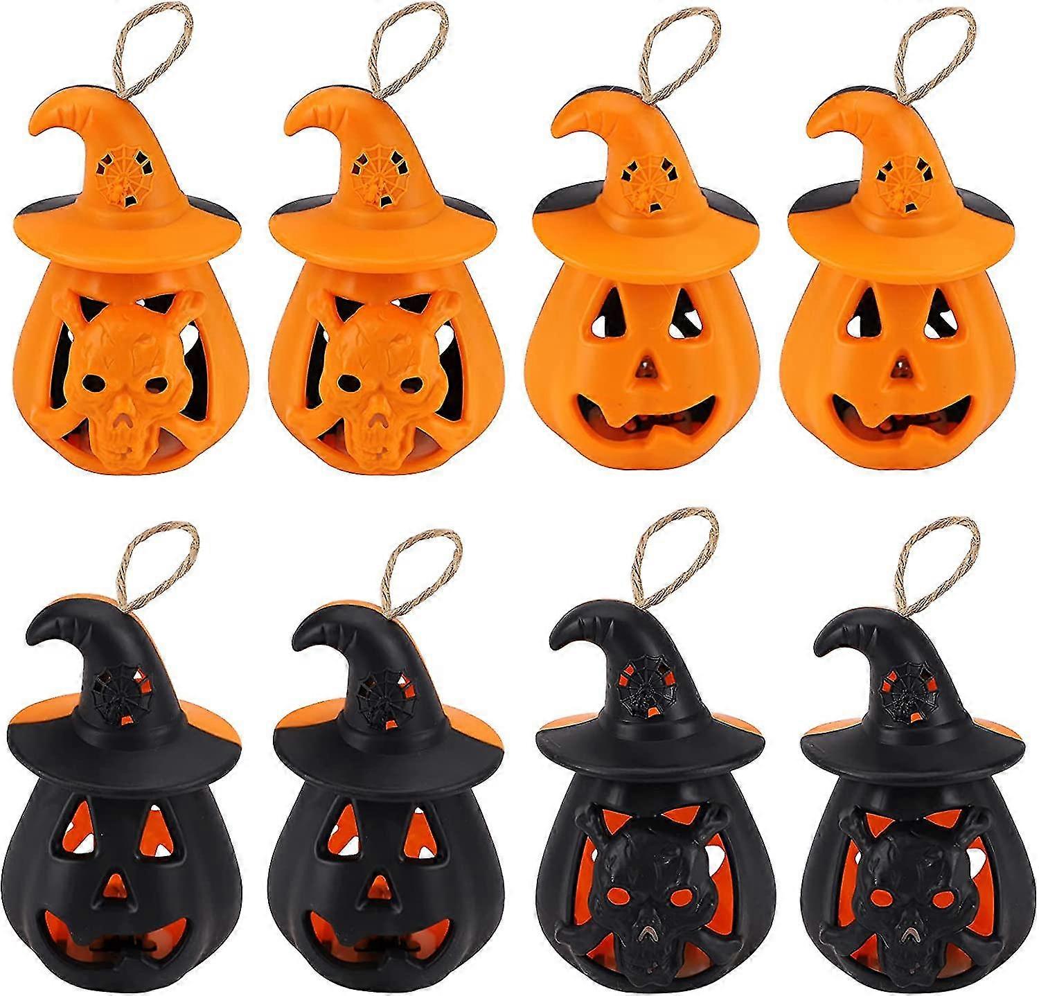 Halloween Lights, 11cm Pumpkin Skeleton Lights, 3d Jack-o-lantern