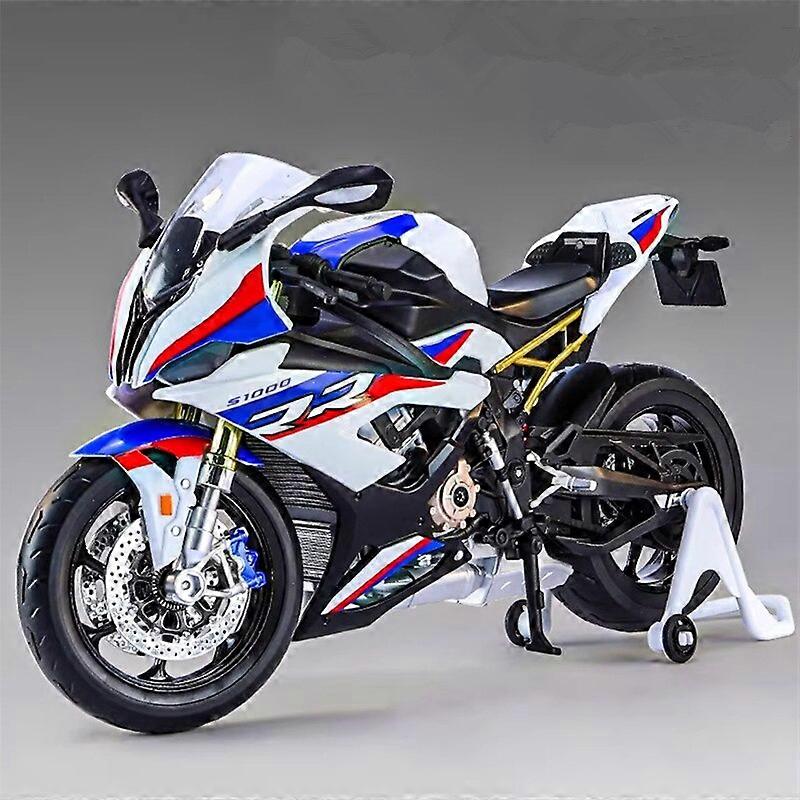 1/9 S1000RR αγωνιστική μοτοσικλέτα κραμάτων Diecasts αθλητικό πρότυπο μοτοσικλετών δρόμου υψηλή προσομοίωση με τις ελαφριές μοτοσικλέτες παιχνιδιών δώρων παιδιών συλλογών