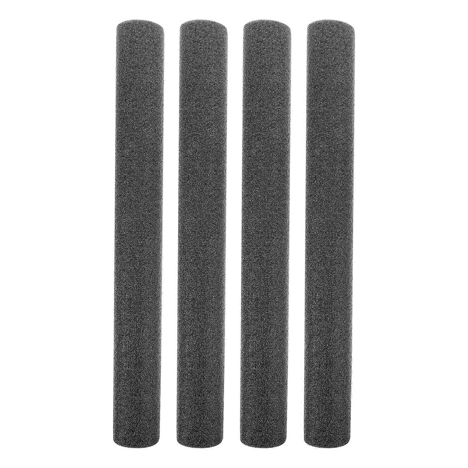 10pcs Pipe Insulation Foam Tube Black Pipe Insulation Foam Tube For Beach Pool Cargo Padding Ice Rink Insulation Pipe Sleeve For Air Conditioner Tubes