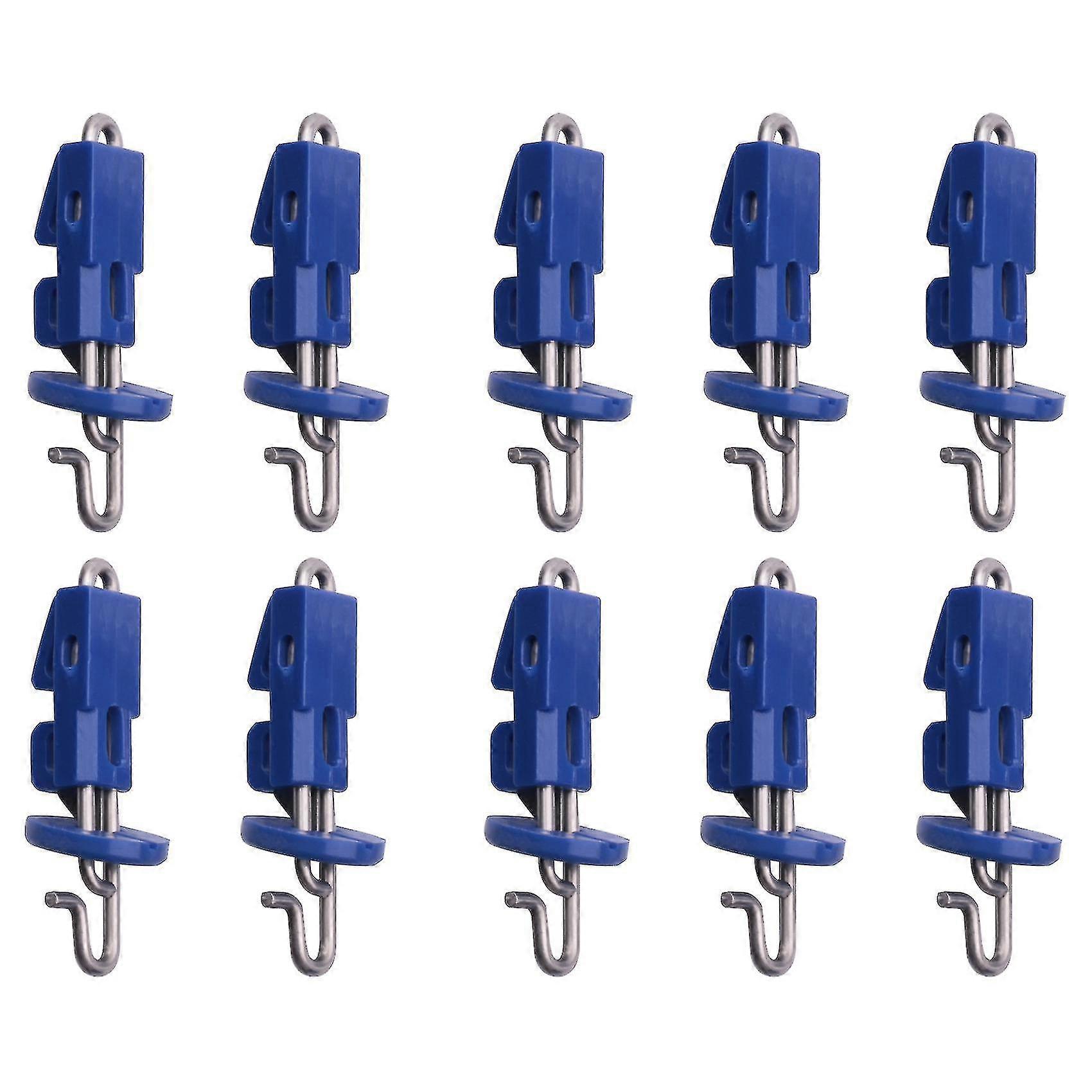 10 قطع البحر الصيد دفقة أسفل منفردا هوك الطعم مقاطع الطعم كليب تأثير هوك الإصدار كليب هوك الطعم الصيد التبعي- ln