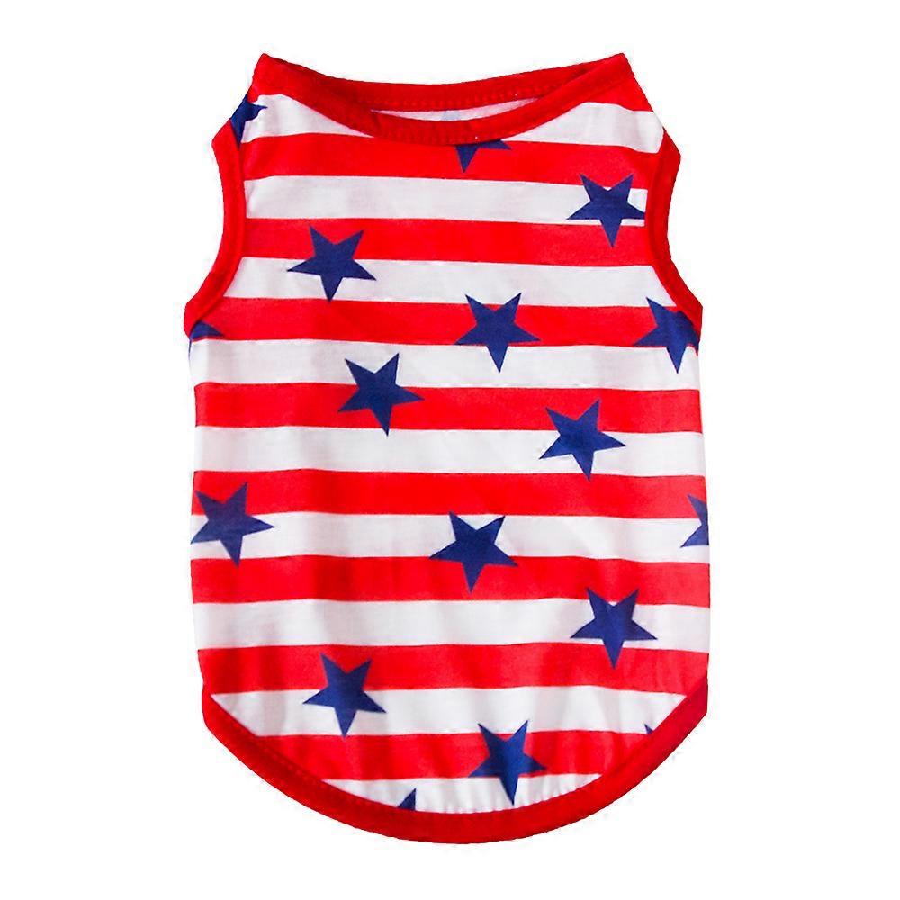 Hundetøj Kæledyr sommer tynd vest Åndbart og behageligt kæledyrstøj