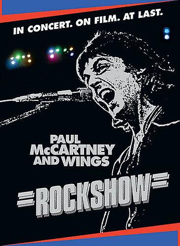 Paul McCartney and Wings Rockshow DVD (2013) Paul McCartney cert E - Region 2