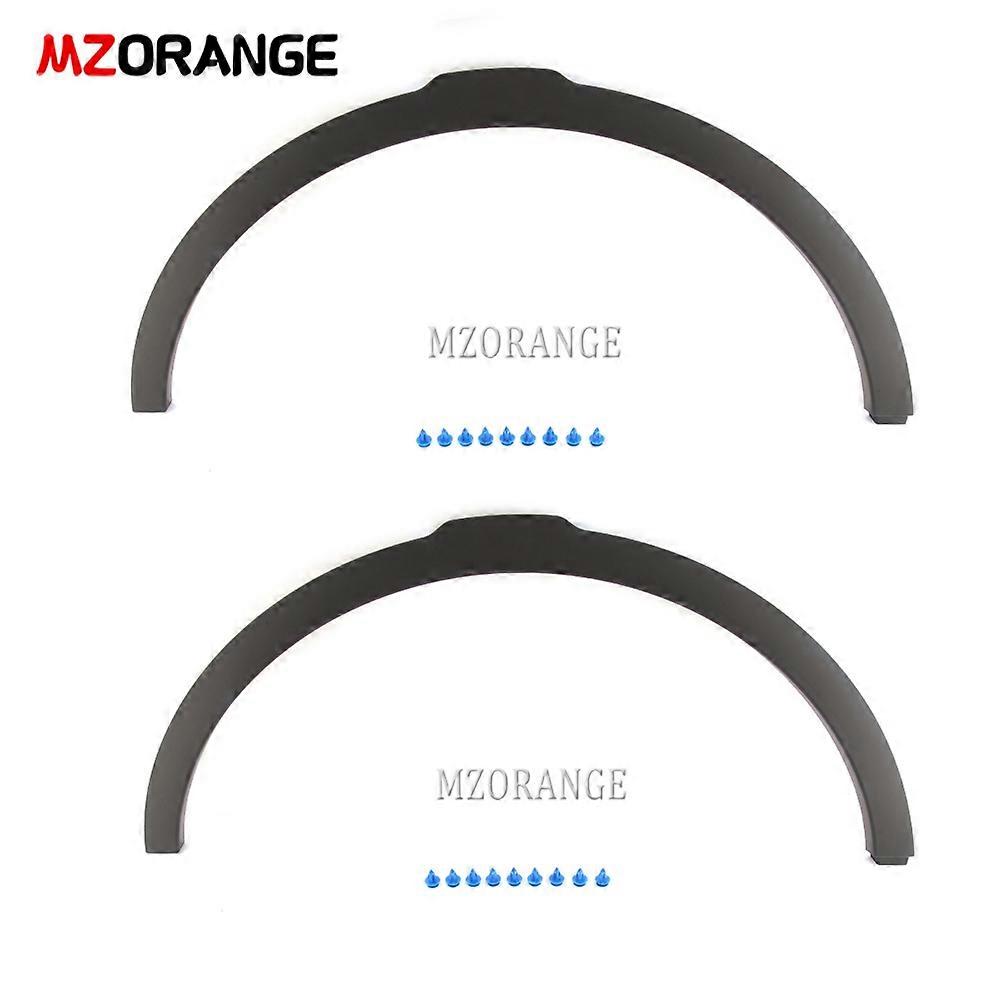 For Range Rover Evoque 2012-2017 Front Car Wheel Arch Moulding Fender Flares Wheel Arches Trim FOR Evoque 2013 2014 2015 2016
