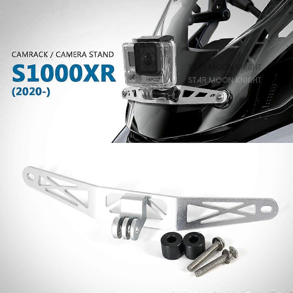 Motorcycle Holder Cam Camera Driving Recorder Bracket Front Camera Mount CamRack For BMW S 1000 XR S1000XR 2020 2022 -