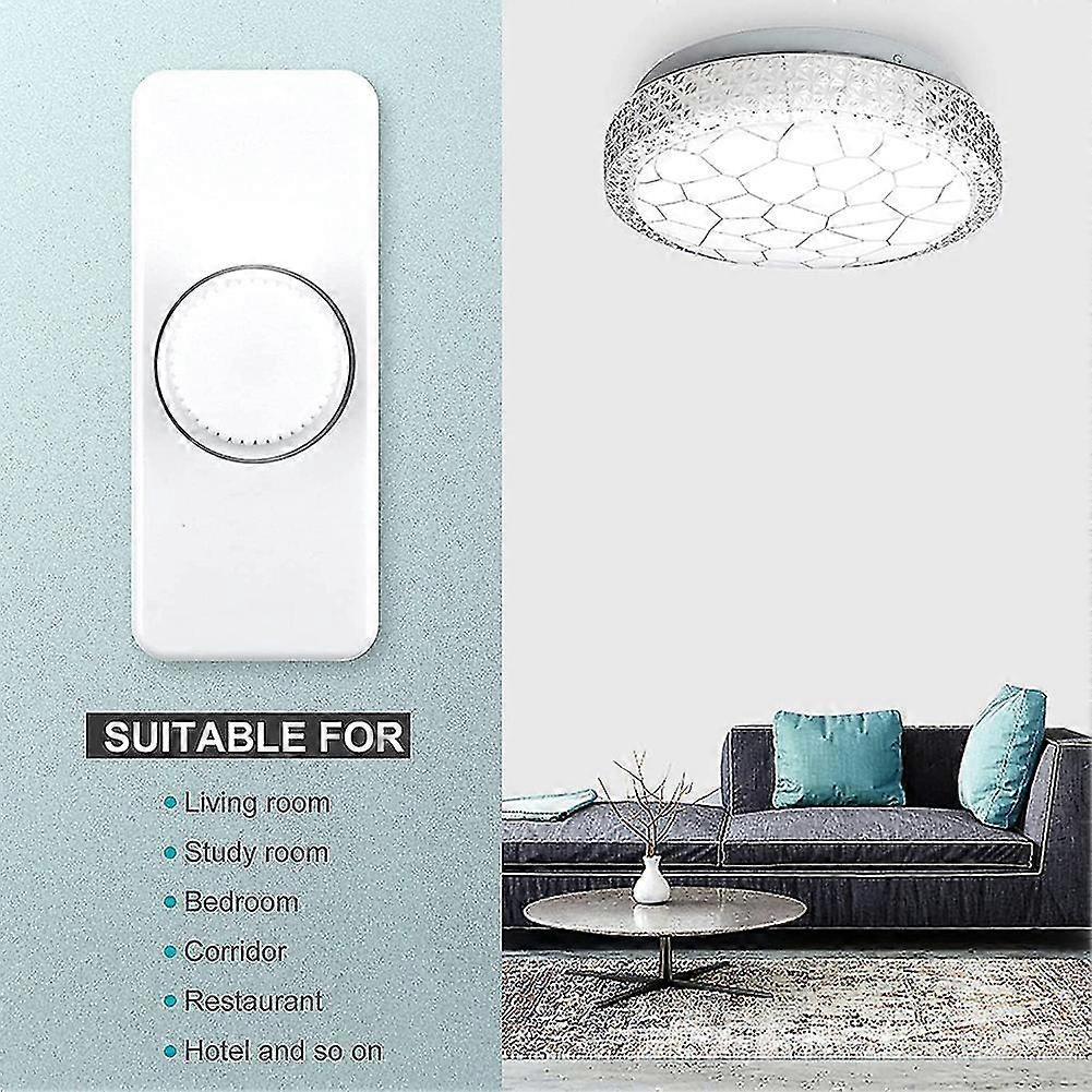 Inline LED Dimmer Switch, Built-in Rotary ON/OFF and Knob Control ...