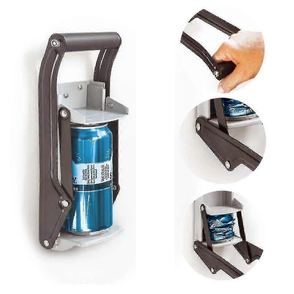 Can Crusher Bottle Opener Large Beer Tin Can Crusher Wall Mounted Recycling Tool Bottle Opener