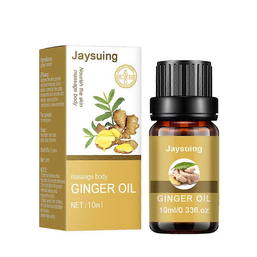 Natural Ginger Oil Essential Relax Massager Oil Anti Aging Ginger Essential Oil