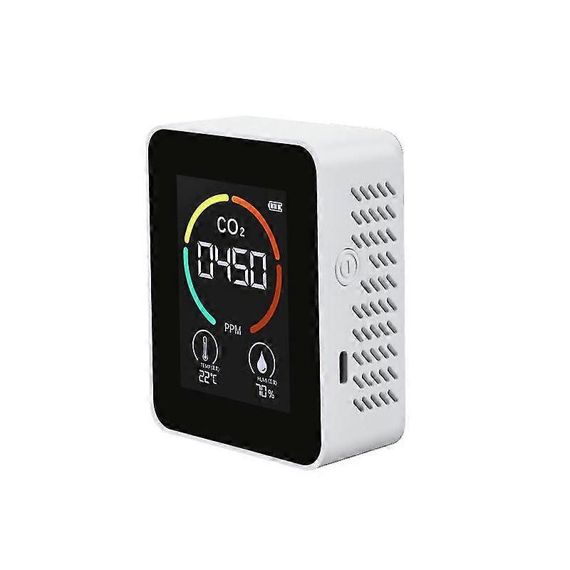 Co2 Air Monitor Carbon Dioxide Detector Greenhouse Warehouse Air Quality Temperature Humidity Monitor Fast Measurement Meter