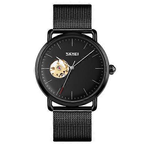 SKMEI 9201 Simple Scale Gear Dial Automatic Mechanical Watch