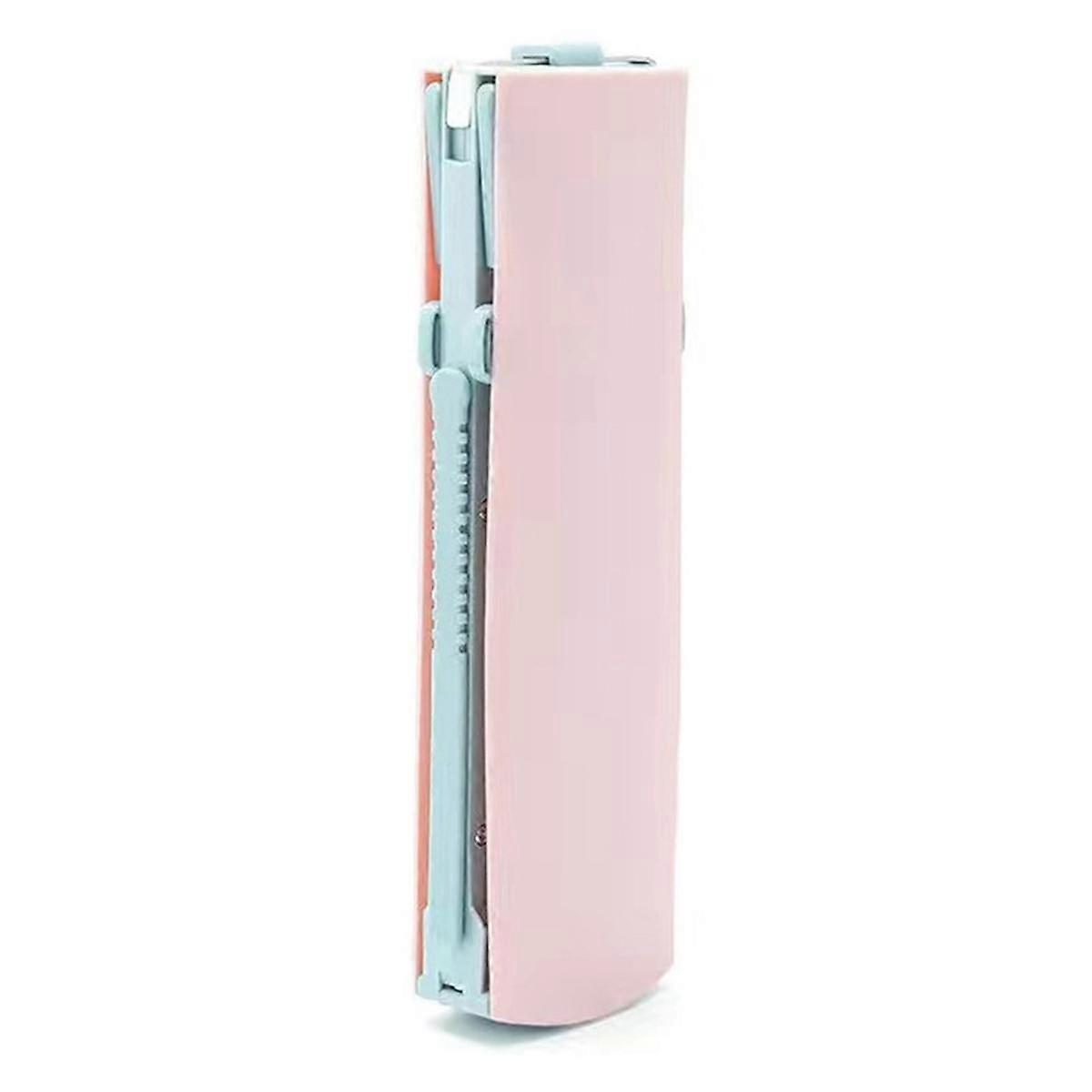 Travel Friendly Drying Rack, Portable Under the Air Conditioner Drying Rack for Rain Days, Pink