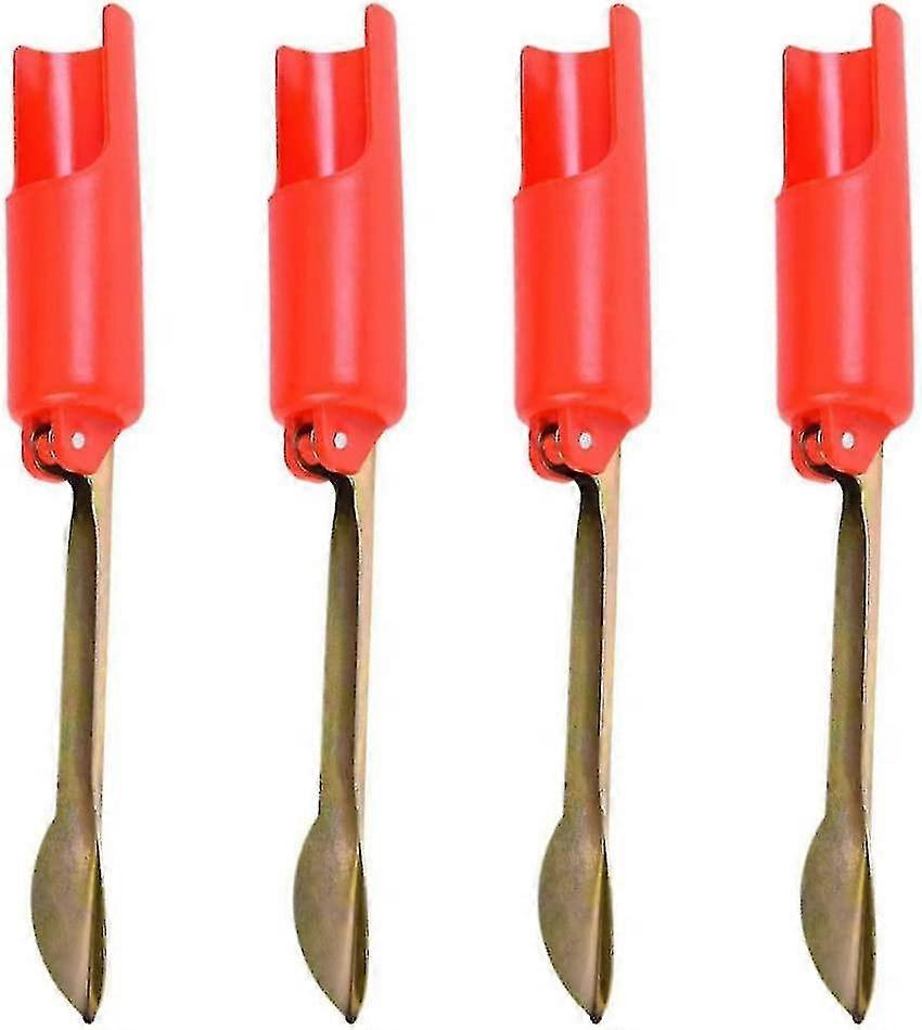 Fish Holders,stable And Adjustable Bracket Fishing Rod Holderred4pcs