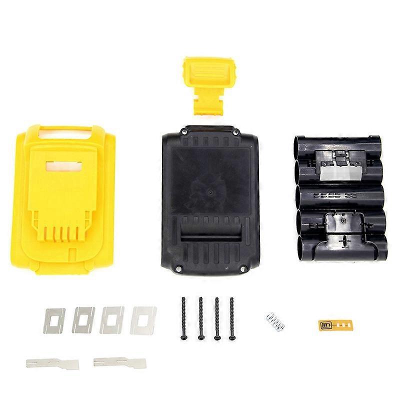 Battery Replacement Plastic Case Compatible DeWalt 20V DCB201,DCB203,DCB204